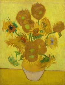Vincent Van Gogh's 'Sunflowers' painting