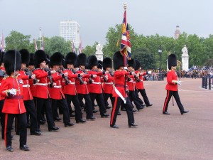The Palace Guards at Buckingham Palace