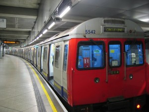 A London Tube train