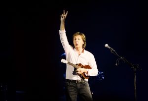 Sir Paul McCartney on stage